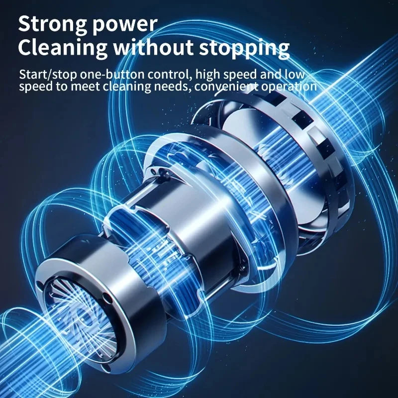 HOMEFISH Electric Spin Scrubber With 5 Replaceable Brush Head